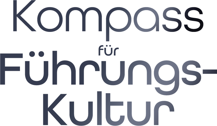 textlogo kompass fuer fuehrungskultur